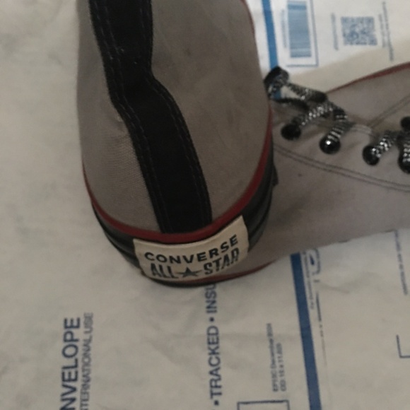 Men’s Converse All-Star high tops gray Sneakers Shoes size 12 - Picture 13 of 16